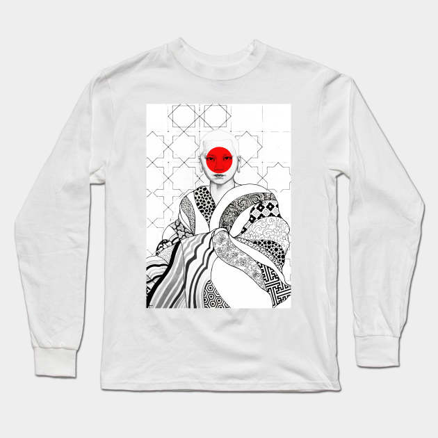 The Monk Long Sleeve T-Shirt by Luke Gray